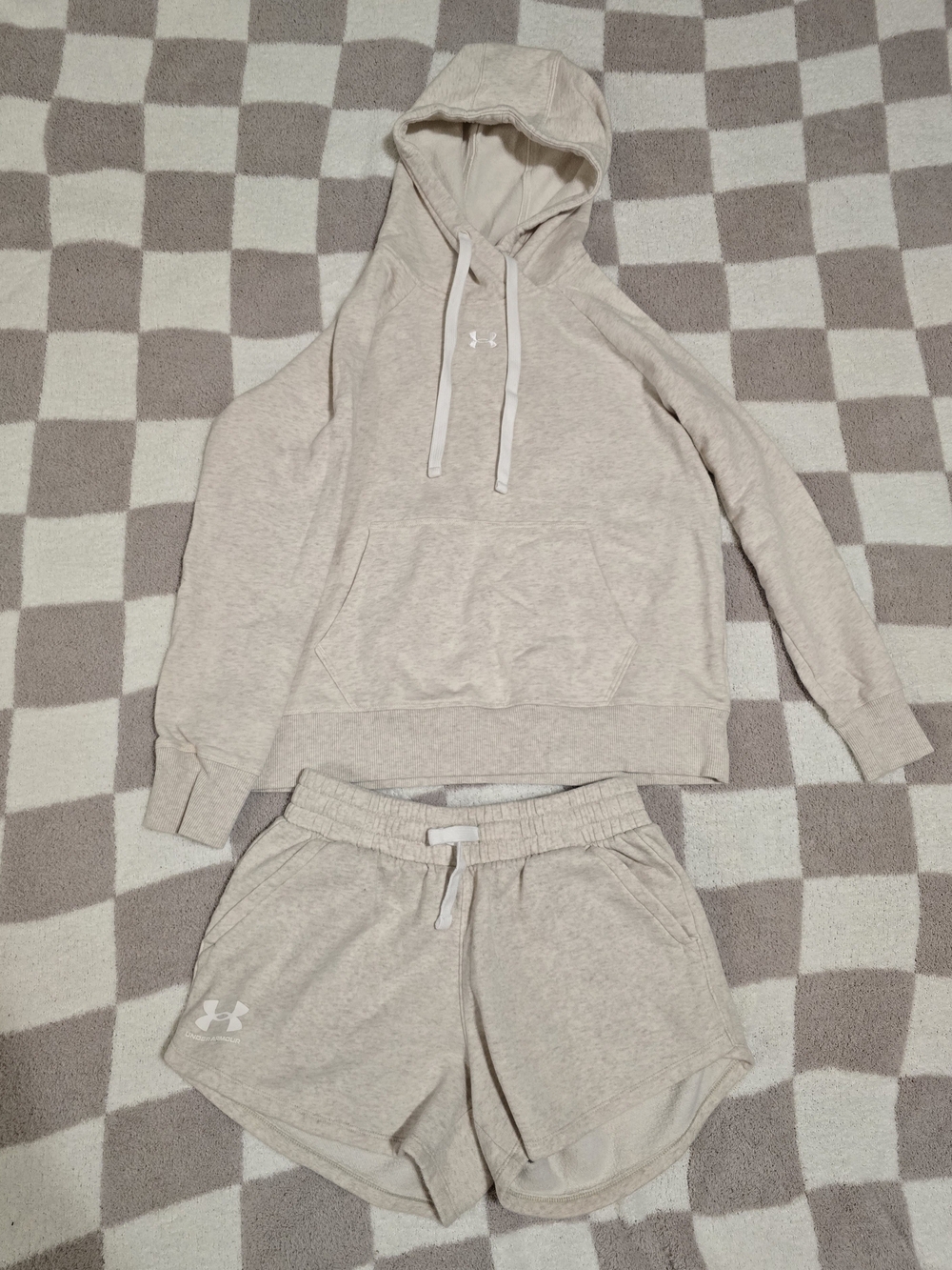 Under Armour Hoodie and Shorts set